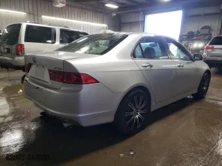 2006 Acura TSX Navi with VIN JH4CL96916C004076, listed as a Copart auction lot 47979105 with 163,140 mi miles and Salvage Title. Bid and sale history available at carsss.com. Image 3.