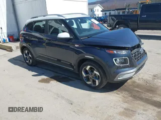 2022 Hyundai Venue SEL with VIN KMHRC8A37NU184600, listed as a IAAI auction lot 41821796 with 42,443 mi miles and . Bid and sale history available at DreamBid. Image 1.