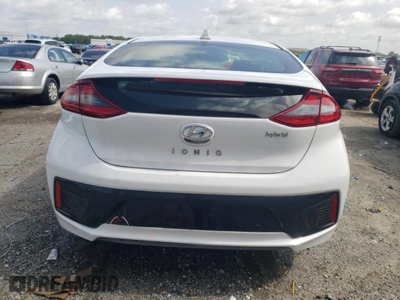 2019 Hyundai Ioniq Limited with VIN KMHC05LC7KU144216, listed as a Copart auction lot 59552425 with 66,932 mi miles and Salvage title. Bid and sale history available at DreamBid. Image 6.