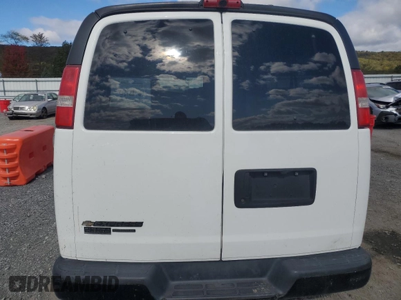 2016 Chevrolet Express Passenger LS with VIN 1GAZGNFF7G1319968, listed as a Copart auction lot 75911024 with 45,043 mi miles and Salvage title. Bid and sale history available at DreamBid. Image 6.