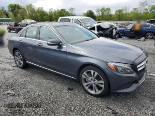 2015 Mercedes-Benz C-Class C 300 Luxury with VIN 55SWF4KB4FU005595, listed as a Copart auction lot 52959015 with 155,513 mi miles and Clean Title. Bid and sale history available at carsss.com. Image 4.