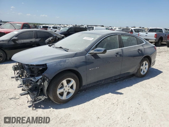 2022 Chevrolet Malibu LT with VIN 1G1ZD5ST7NF135022, listed as a Copart auction lot 48489505 with 66,305 mi miles and Salvage Title. Bid and sale history available at DreamBid. Image 1.