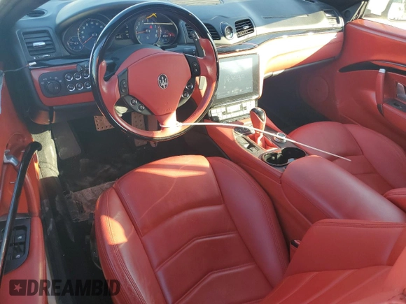 2019 Maserati GranTurismo Sport with VIN ZAM45VMA0K0344137, listed as a Copart auction lot 82252064 with 29,748 mi miles and Salvage title. Bid and sale history available at DreamBid. Image 8.