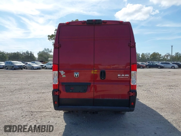 2022 Ram ProMaster Cargo with VIN 3C6MRVJG0NE120354, listed as a IAAI auction lot 41008181 with 175,919 mi miles and . Bid and sale history available at DreamBid. Image 16.