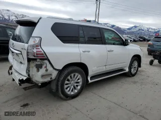 2014 Lexus GX 460 with VIN JTJBM7FX6E5086030, listed as a Copart auction lot 49843505 with 143,464 mi miles and Salvage Title. Bid and sale history available at carsss.com. Image 3.