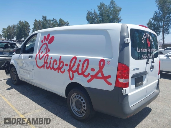 2017 Mercedes-Benz Metris Cargo with VIN WD3PG2EA8H3258875, listed as a IAAI auction lot 42517418 with 29,044 mi miles and . Bid and sale history available at DreamBid. Image 3.