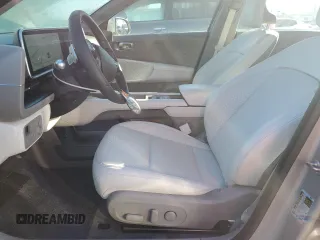 2024 Hyundai IONIQ 6 SEL with VIN KMHM34AA6RA062464, listed as a Copart auction lot 88105065 with 3,947 mi miles and Salvage Title. Bid and sale history available at carsss.com. Image 7.