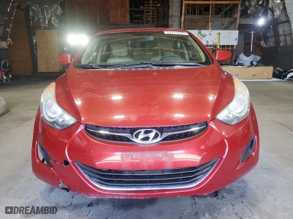 2011 Hyundai Elantra Ltd with VIN KMHDH4AE2BU107893, listed as a Copart auction lot 53711275 with 86,097 mi miles and Clean Title. Bid and sale history available at carsss.com. Image 5.