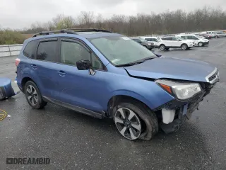 2018 Subaru Forester Premium with VIN JF2SJAGC2JH554110, listed as a Copart auction lot 52105625 with 100,959 mi miles and Salvage Title. Bid and sale history available at carsss.com. Image 4.