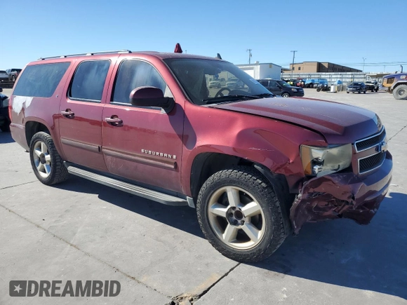 2008 Chevrolet Suburban LT w/2LT with VIN 3GNFC16048G189555, listed as a Copart auction lot 80163304 with 242,444 mi miles and Salvage Title. Bid and sale history available at carsss.com. Image 4.