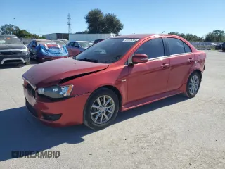 2015 Mitsubishi Lancer DE with VIN JA32U1FUXFU003517, listed as a Copart auction lot 81976354 with 127,252 mi miles and Salvage Title. Bid and sale history available at DreamBid. Image 1.