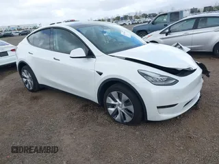 2023 Tesla Model Y Long Range with VIN 7SAYGDEE6PA064162, listed as a IAAI auction lot 41533464 with 24,337 mi miles. Bid and sale history available at carsss.com. Image 1.