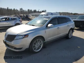 2016 Lincoln MKT EcoBoost with VIN 2LMHJ5AT0GBL02838, listed as a Copart auction lot 48189835 with 92,302 mi miles and Salvage Title. Bid and sale history available at DreamBid. Image 1.