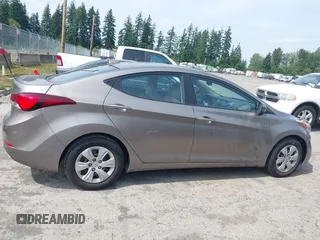 2016 Hyundai Elantra SE with VIN 5NPDH4AE4GH758223, listed as a IAAI auction lot 42576857 with 98,385 mi miles and . Bid and sale history available at DreamBid. Image 13.