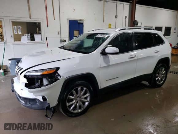 2018 Jeep Cherokee Limited with VIN 1C4PJMDX1JD571369, listed as a Copart auction lot 42964195 with 119,798 mi miles and Salvage Title. Bid and sale history available at carsss.com. Image 1.