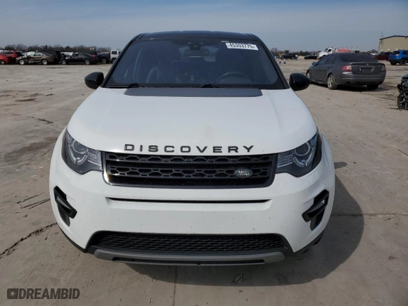 2017 Land Rover Discovery Sport SE with VIN SALCP2BG3HH639297, listed as a Copart auction lot 45353775 with 182,288 mi miles and Salvage Title. Bid and sale history available at carsss.com. Image 5.