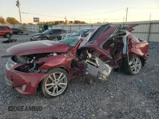 2006 Lexus IS 350 with VIN JTHBE262665006569, listed as a Copart auction lot 81945324 with Not provided miles and Salvage title. Bid and sale history available at DreamBid. Image 1.