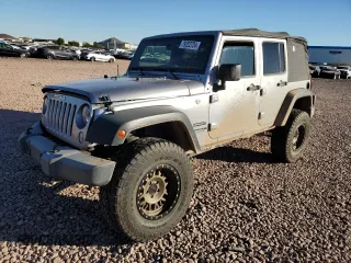 2018 Jeep Wrangler JK Unlimited Sport S with VIN 1C4HJWDG4JL925942, listed as a Copart auction lot 79222724 with 107,036 mi miles and Salvage Title. Bid and sale history available at carsss.com. Image 1.