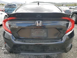 2016 Honda Civic Sedan EX-T with VIN 2HGFC1F33GH654300, listed as a Copart auction lot 51595945 with 150,574 mi miles and Salvage Title. Bid and sale history available at carsss.com. Image 6.