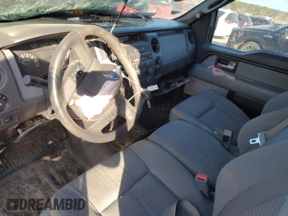 2013 Ford F-150 XL with VIN 1FTMF1EFXDFA91543, listed as a Copart auction lot 77339644 with Not Provided miles and Salvage Title. Bid and sale history available at DreamBid. Image 8.