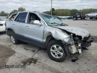 2005 Hyundai Santa Fe GLS with VIN KM8SC13D35U855615, listed as a Copart auction lot 74229614 with Not Provided miles and Non Repairable. Bid and sale history available at carsss.com. Image 4.