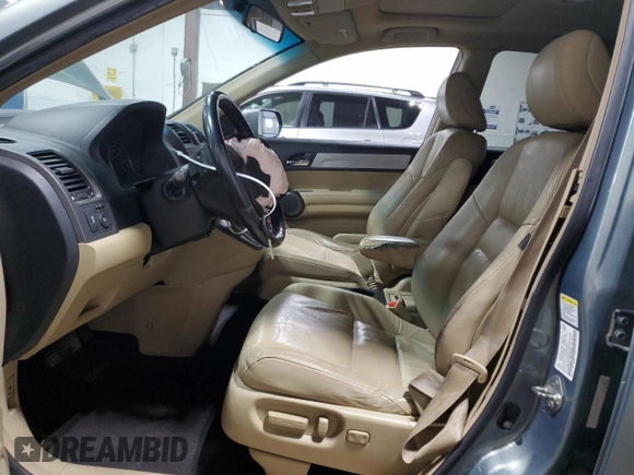 2011 Honda CR-V EX-L with VIN 5J6RE4H74BL055399, listed as a Copart auction lot 60172075 with 152,719 mi miles and Salvage title. Bid and sale history available at DreamBid. Image 7.