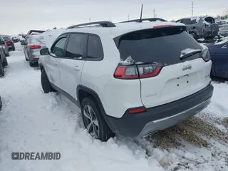 2022 Jeep Cherokee Limited with VIN 1C4PJMDN1ND524332, listed as a IAAI auction lot 41261859 with 30,970 mi miles and . Bid and sale history available at DreamBid. Image 3.