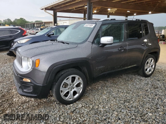 2016 Jeep Renegade Limited with VIN ZACCJADT6GPC79169, listed as a Copart auction lot 55201855 with 115,021 mi miles and Clean Title. Bid and sale history available at DreamBid. Image 1.