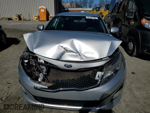 2015 Kia Optima LX z VIN 5XXGM4A72FG431663, wystawiony jako Copart lot #48197175 z przebiegiem 147 940 mil mil oraz Szkoda całkowita • Salvage title. Historia ofert i sprzedaży dostępna na DreamBid. Obrazek 5.