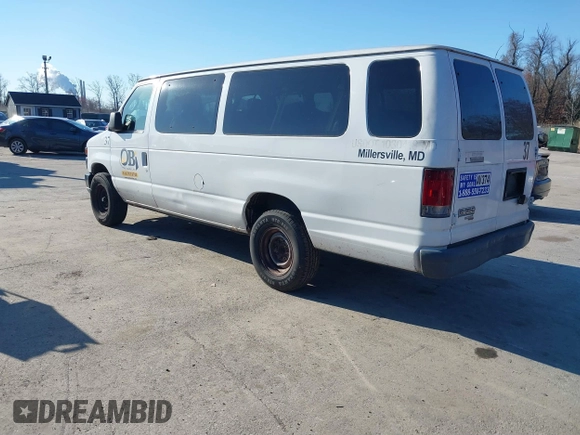 2009 Ford Econoline Passenger XL with VIN 1FBSS31L29DA79811, listed as a IAAI auction lot 41900193 with 245,501 mi miles and . Bid and sale history available at DreamBid. Image 3.
