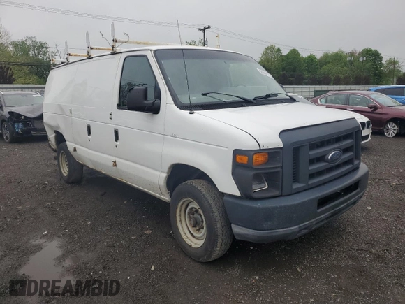 2011 Ford Econoline Cargo Commercial with VIN 1FTNE2EW2BDA08449, listed as a Copart auction lot 56239175 with 249,787 mi miles and Salvage Title. Bid and sale history available at DreamBid. Image 4.