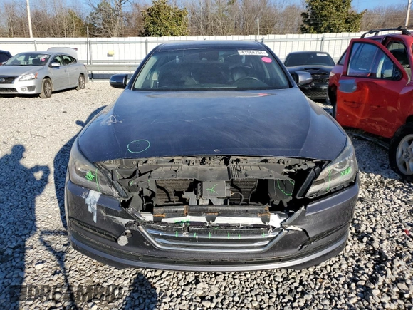 2015 Hyundai Genesis 3.8L with VIN KMHGN4JE2FU082585, listed as a Copart auction lot 41584764 with 125,151 mi miles and Clean Title. Bid and sale history available at carsss.com. Image 5.