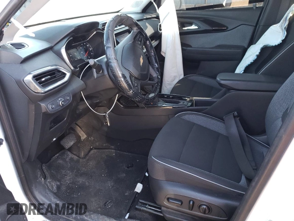 2021 Chevrolet TrailBlazer LT with VIN KL79MPS26MB170163, listed as a Copart auction lot 45474373 with 33,693 mi miles. Bid and sale history available at carsss.com. Image 7.