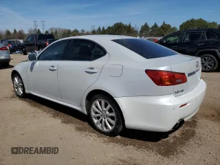 2006 Lexus IS 250 z VIN JTHCK262665007122, wystawiony jako Copart lot #53168355 z przebiegiem 177 680 mil mil oraz Szkoda całkowita • Salvage title. Historia ofert i sprzedaży dostępna na DreamBid. Obrazek 2.