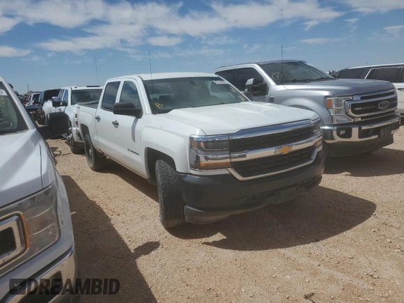 2018 Chevrolet Silverado 1500 Work Truck with VIN 3GCUKNEC9JG528919, listed as a Copart auction lot 54862325 with 144,858 mi miles and Clean Title. Bid and sale history available at DreamBid. Image 4.