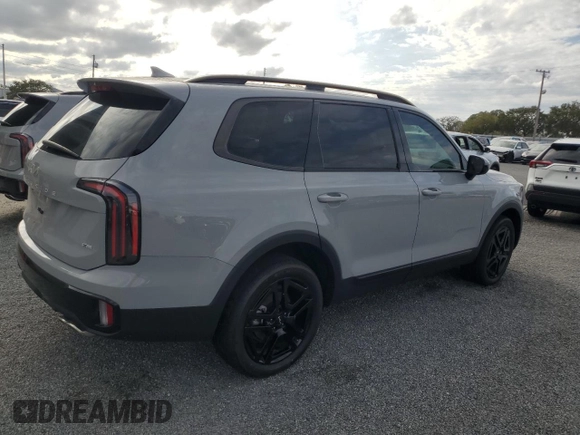2024 Kia Telluride SX Prestige with VIN 5XYP5DGC4RG447736, listed as a Copart auction lot 85450154 with Not provided miles and Salvage title. Bid and sale history available at DreamBid. Image 3.
