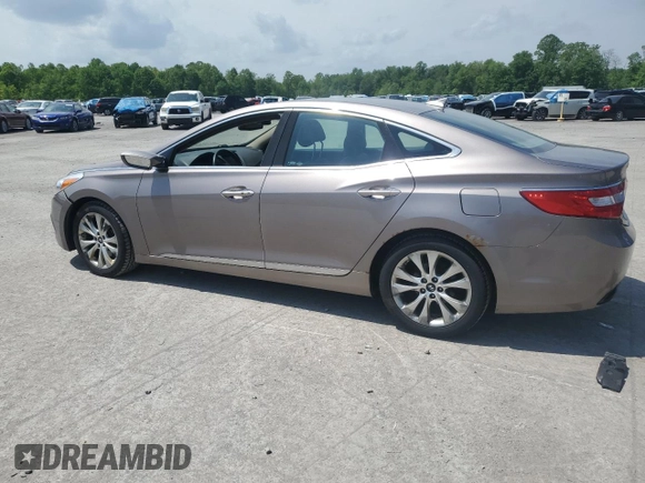 2013 Hyundai Azera z VIN KMHFG4JG4DA240690, wystawiony jako Copart lot #57465565 z przebiegiem 164 757 mil mil oraz Szkoda całkowita • Salvage title. Historia ofert i sprzedaży dostępna na DreamBid. Obrazek 2.