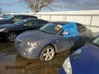 2008 Mazda 3 i Sport with VIN JM1BK12FX81869706, listed as a Copart auction lot 86214464 with Not Provided miles and Clean Title. Bid and sale history available at DreamBid. Image 1.