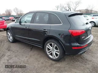 2015 Audi SQ5 Premium Plus with VIN WA1CGAFP4FA118102, listed as a IAAI auction lot 41369812 with 95,229 mi miles. Bid and sale history available at carsss.com. Image 3.