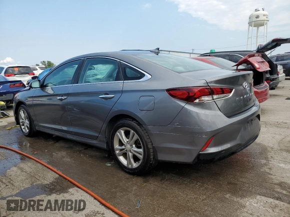 2018 Hyundai Sonata Sport with VIN 5NPE34AF1JH659488, listed as a Copart auction lot 63916064 with 28,417 mi miles and Salvage Title. Bid and sale history available at carsss.com. Image 2.