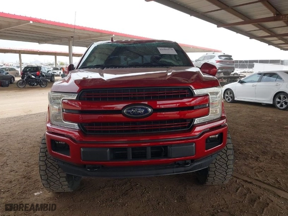 2018 Ford F-150 XL with VIN 1FTEW1EP0JKE27247, listed as a IAAI auction lot 41916470 with 1 mi miles. Bid and sale history available at carsss.com. Image 11.