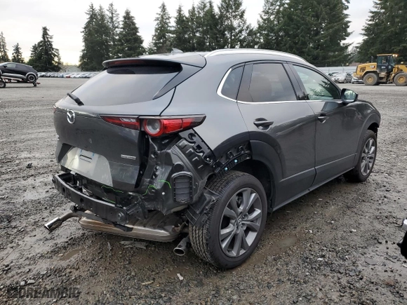 2024 Mazda CX-30 2.5 S Premium Package with VIN 3MVDMBDMXRM716850, listed as a Copart auction lot 87770035 with 3,497 mi miles and Salvage Title. Bid and sale history available at carsss.com. Image 3.