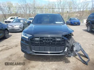 2023 Audi Q7 Premium Plus with VIN WA1LCBF77PD031019, listed as a IAAI auction lot 41900085 with 29,277 mi miles and . Bid and sale history available at DreamBid. Image 12.
