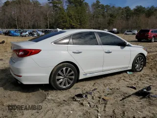 2017 Hyundai Sonata Sport with VIN 5NPE34AFXHH469134, listed as a Copart auction lot 45477325 with 126,108 mi miles and Salvage Title. Bid and sale history available at DreamBid. Image 3.