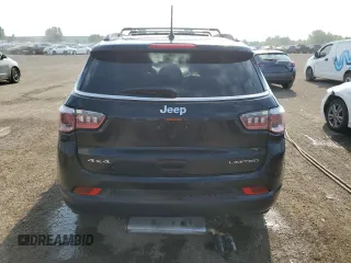 2018 Jeep Compass Limited with VIN 3C4NJDCB2JT361872, listed as a Copart auction lot 64197225 with Not provided miles and Salvage title. Bid and sale history available at DreamBid. Image 6.