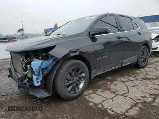 2019 Chevrolet Equinox LT z VIN 2GNAXKEV8K6142078, wystawiony jako Copart lot #59676575 z przebiegiem 76 007 mil mil oraz Czysty tytuł • Clean title. Historia ofert i sprzedaży dostępna na DreamBid. Obrazek 1.