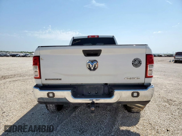 2023 Ram 2500 Big Horn with VIN 3C6UR5JL4PG544074, listed as a Copart auction lot 58923425 with 75,466 mi miles and Salvage title. Bid and sale history available at DreamBid. Image 6.