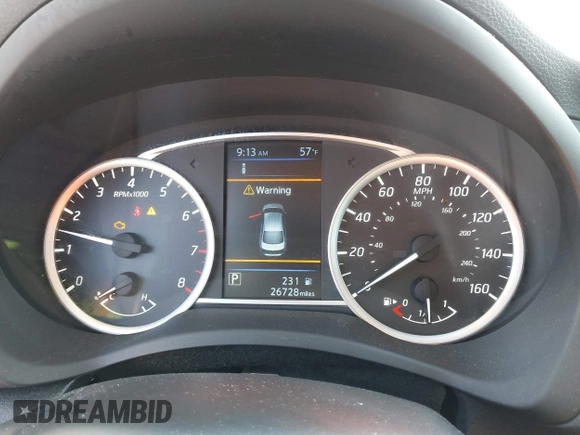 2019 Nissan Sentra SR with VIN 3N1AB7AP6KY395963, listed as a IAAI auction lot 41915269 with 26,728 mi miles and . Bid and sale history available at DreamBid. Image 7.
