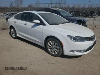 2016 Chrysler 200 C with VIN 1C3CCCCB4GN147409, listed as a Copart auction lot 49275705 with 125,702 mi miles and Salvage Title. Bid and sale history available at carsss.com. Image 4.