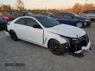 2023 Cadillac CT4-V Blackwing z VIN 1G6DL5RP6P0410806, wystawiony jako Copart lot #76096114 z przebiegiem 17 055 mil mil oraz Szkody całkowita. Historia ofert i sprzedaży dostępna na DreamBid. Obrazek 4.